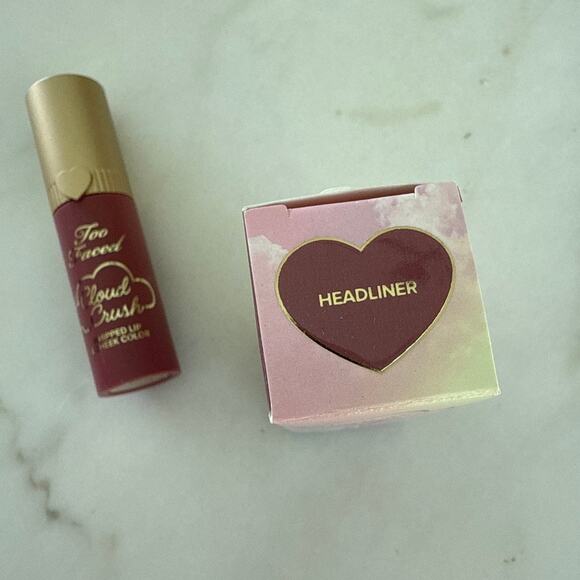 Too Faced Cloud Crush Whipped Lip and Cheek Color Headliner - Picture 2 of 3